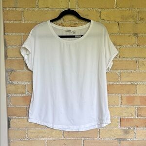 B. Young White Pamila Cap Sleeve Tshirt